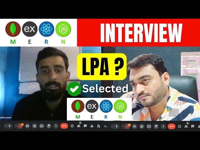L2/R2 - Salary Negotiation | Exp 3 Years | MERN Stack Interview Question & Answers | Interview Prep