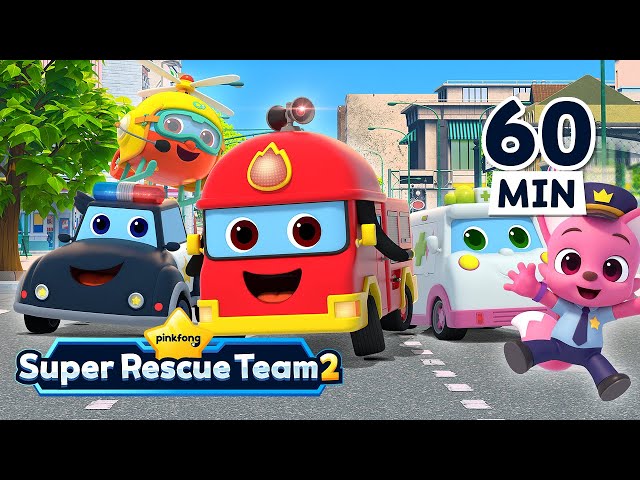 We Are The Super Rescue Team｜S2 Ep. 1~4｜S1 Full Episode 1~12｜Pinkfong Super Rescue Team