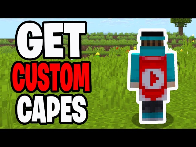 How To Get CUSTOM Capes In Minecraft Java! - Tutorial