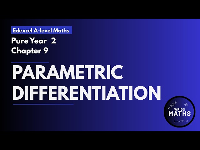 Parametric Differentiation explained