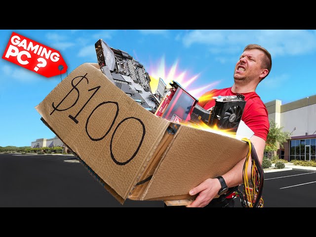 I Paid $100 for $1,908 Worth of MYSTERY PC Parts  – Can I Build a Gaming Rig?