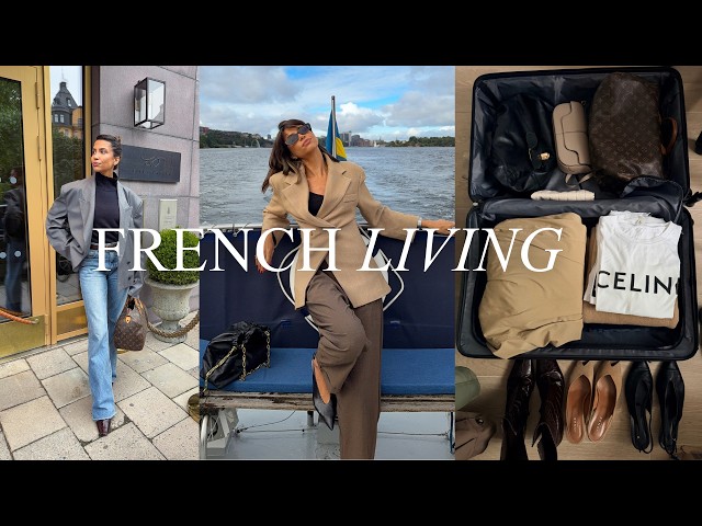 FRENCH LIVING | SPEND THE DAY IN PARIS WITH ME AND LET'S GO TO STOCKHOLM | SARRA ROSE