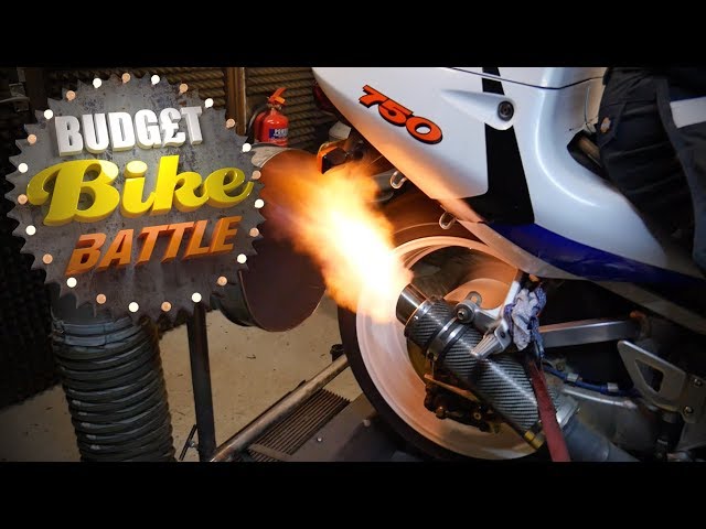 Dyno Challenge | ZX-7R v SRAD | Budget Bike Battle