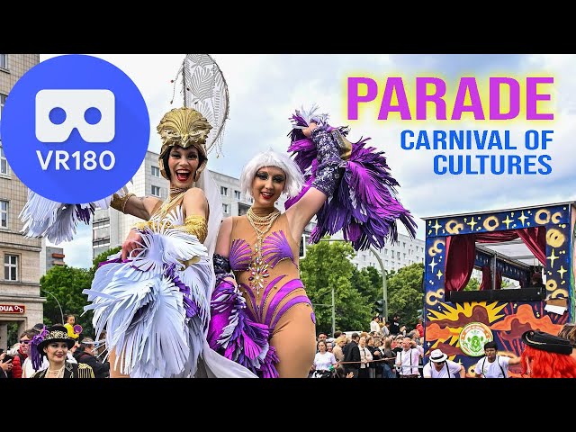 8K VR180 - Parade / Carnival of Cultures (Berlin 2025)