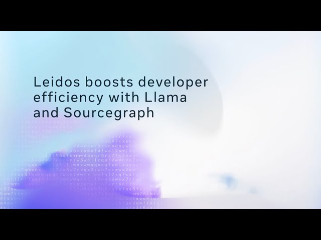 How Leidos Boosts Developer Efficiency With Llama and Sourcegraph