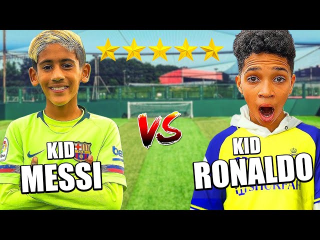 Who is the Best KID FOOTBALLER on YouTube.. ft Kid Messi & Kid Ronaldo!