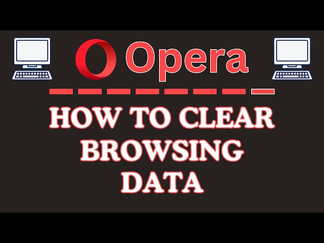 How to Clear Browsing Data on the Opera Web Browser | PC Tutorial 👍