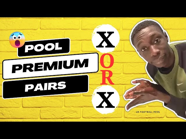 WEEK 14 2024 #FOOTBALL #POOL #RSK PREMIUM PAIRS VIDEO SERIES 2024/2025 SEASON - 5TH/6TH OCTOBER 2024