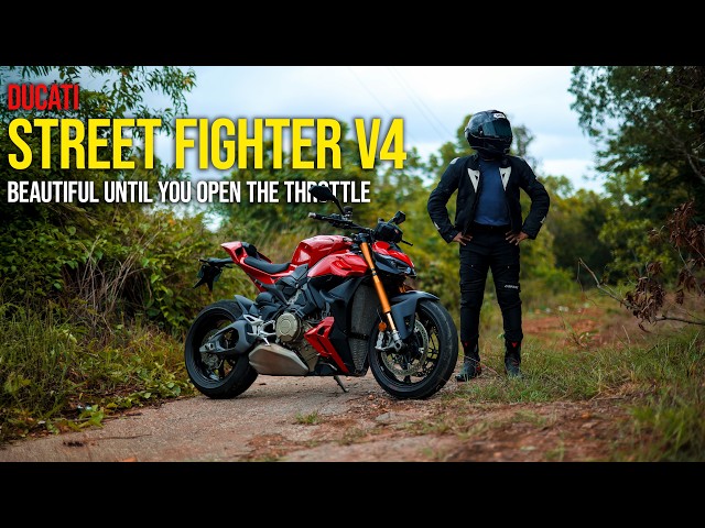 The Most Unhinged Naked Bike Ever Made ? Ducati Street Fighter V4S