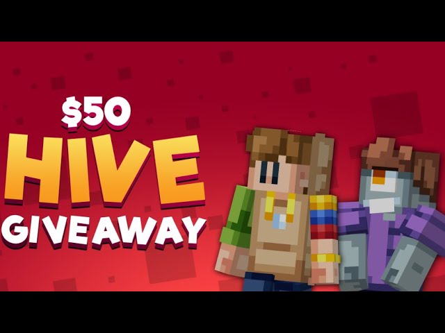 |$50 @yzkeisdead HIVE Giveaway| Minecraft