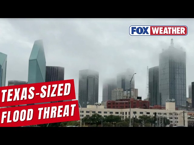 Texas In Bull’s-Eye Of Flood Threat As 50M From Southern Plains To East Coast Face Friday Soaker