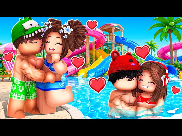 Our Crush's KISSED US At The WATERPARK..(Brookhaven)