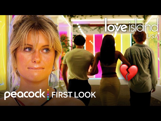 First Look: Kenzie Is Devastated When New Bombshell Walks Off With Zach | Love Island USA on Peacock