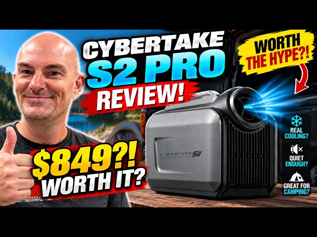 $849 Portable Camping AC — Is the Cybertake S2 Pro Worth It? #CybertakeS2Pro #PortableAC