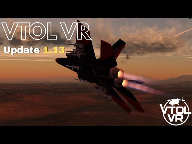 VTOL VR 1.13 Update - New BVR Mechanics Overview
