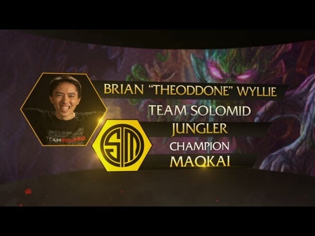 Pro Player Pick: TheOddOne Picks Maokai