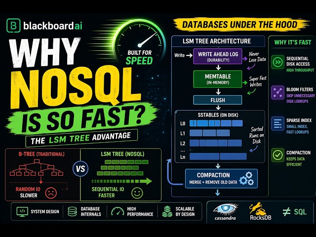 Why NoSQL is Insanely Fast. LSM-Trees.