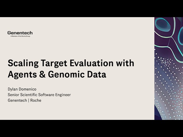 Scaling Target Evaluation with Agents & Genomic Data at Genentech