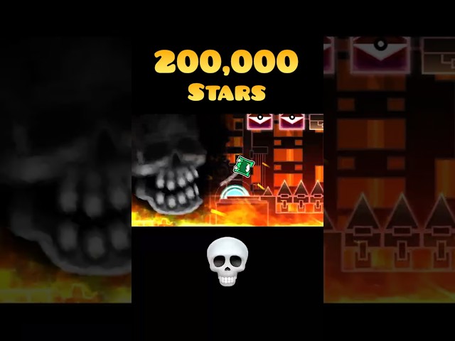 200,000 stars | Geometry dash 2.2