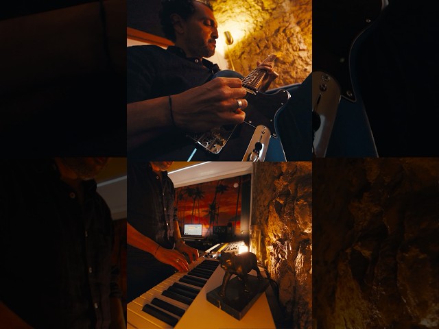 Studio Jam around the next single "City Of Gold" 🎹🎸 Out June 3 - guess where the feature is from👀