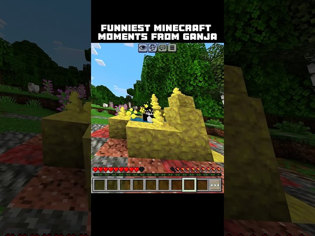 😂 Funniest Minecraft Moments From Ganja #minecraft #minecraftshorts