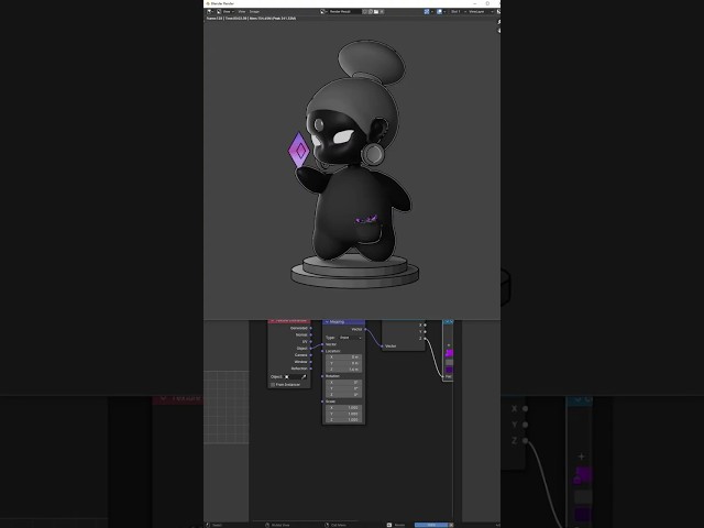 Color Gradient & Easy Outlines in Blender!