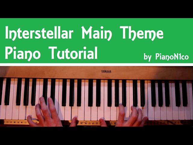 Interstellar Main Theme | Hans Zimmer | Piano Tutorial | How To Play | HD
