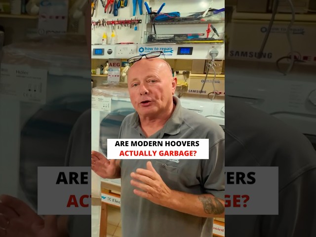I Looked Inside A Modern Hoover Washing Machine (Are They Garbage?)