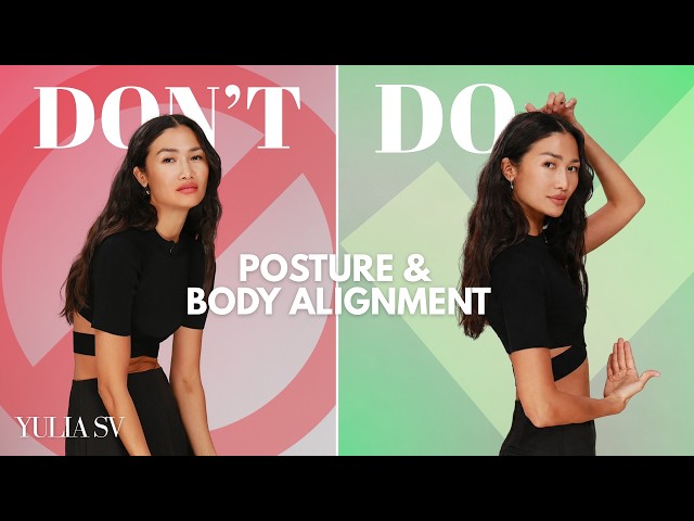 The Posture Secret Behind Every Runway Walk | Yulia SV