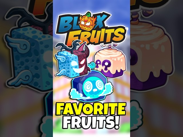 My Top 3 FAVORITE PvP Fruits In Blox Fruits...🤩 #roblox #bloxfruits