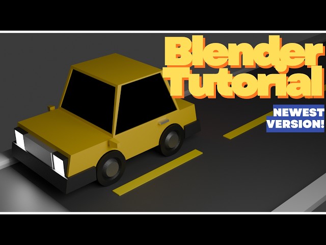 Blender Tutorial (Low Poly Car)