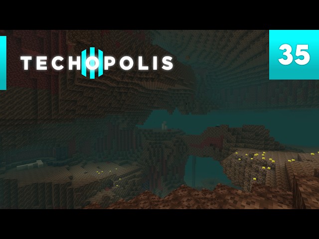 Techopolis 3 #35 - Nether Exploration and Nether Ores