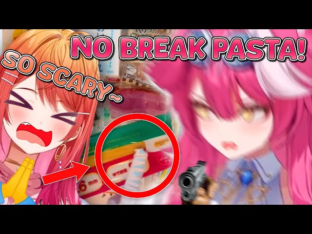 Ririka got SO SCARED at Raora's reaction from BREAKING PASTA【HOLOLIVE  DEV_IS ReGLOSS】