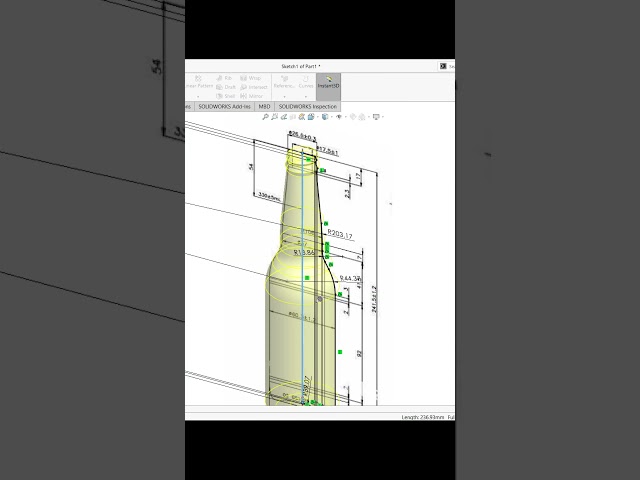 How to Design a Glass Bottle in SolidWorks – Quick Tip!
