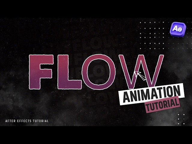 Variable Font Animation in After Effects | Dynamic Typography Tutorial