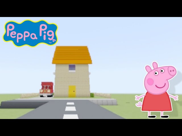 Minecraft Tutorial: Cómo Hacer La Casa De Peppa Pig