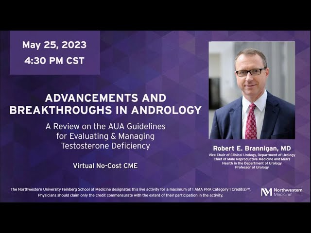 AUA Guidelines on Testosterone Deficiency