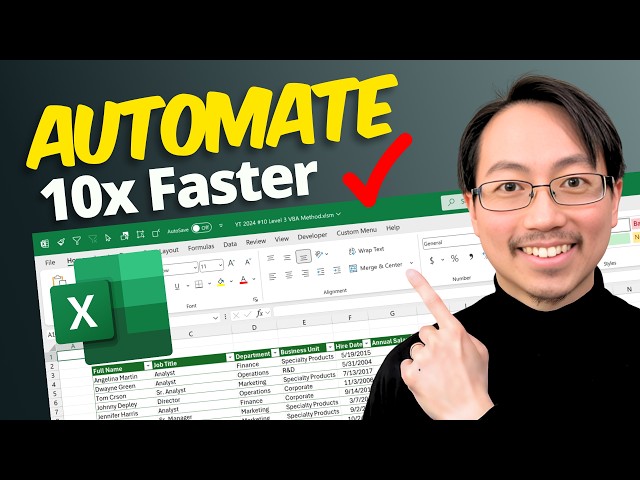 Automate Excel Reports in 2025 (Real World Examples)