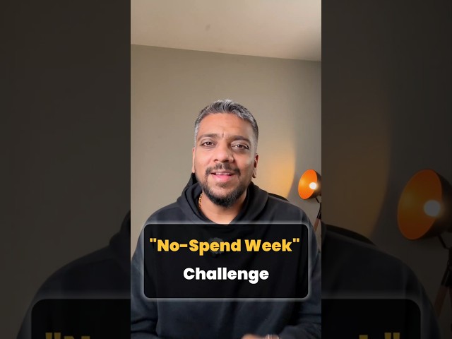 No-Spend Week Challenge #shorts