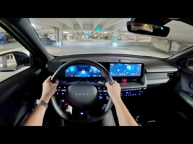 2025 Hyundai Ioniq 5 XRT - POV Night Drive (Binaural Audio)