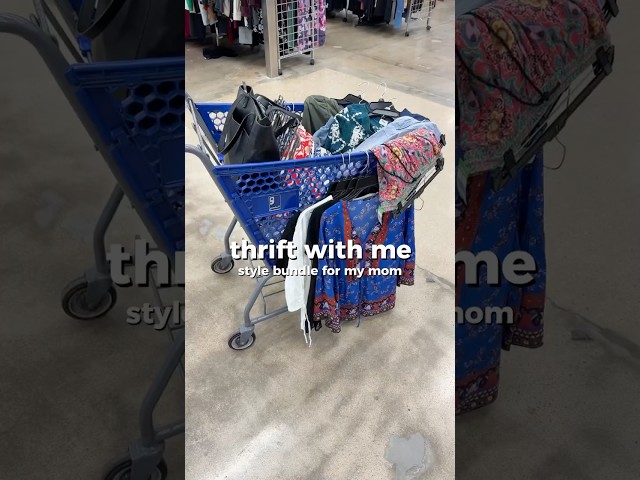 Thrifting my mom a style bundle for Mother’s Day 🫶💐