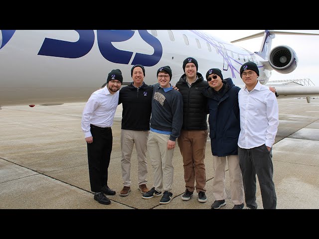 ECE seniors reimagine in-flight Wi-Fi with help from industry sponsor