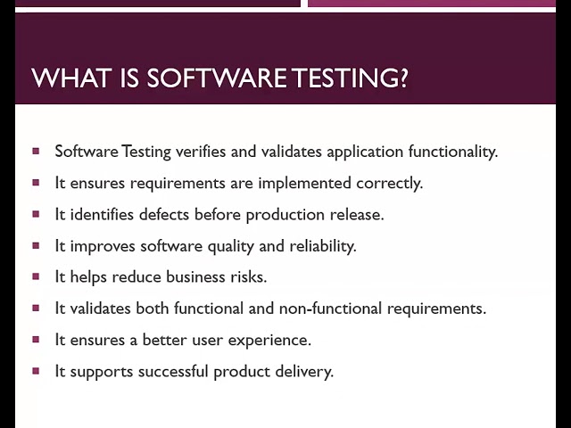 Top Testing Interview Question Shorts What is Software Testing