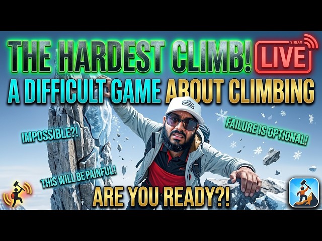 TRY TO CLIMB THE IMPOSSIBLE MOUNTAIN WITH ME 😆 and other fun 😜
