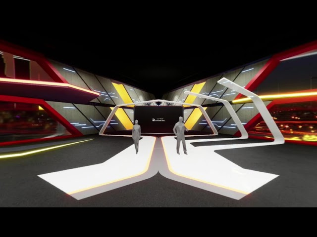 【CG Asset Sample】TriangleStage - VR180