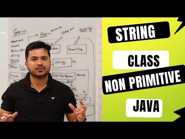 String Class in Java and Its Usage in Selenium WebDriver Automation