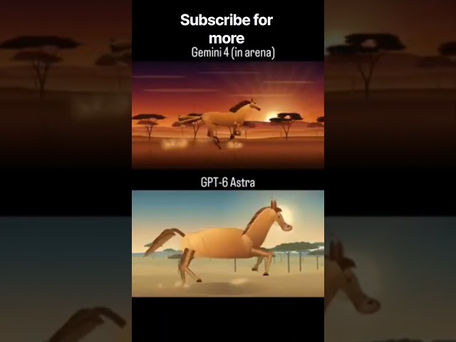 Gemini 4 vs GPT-6 Astra 🤯 | AI Image Generation Comparison #Shorts