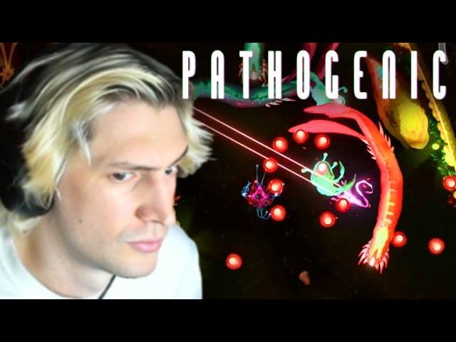 xQc Plays as a PARASITE | Pathogenic (Part 1)