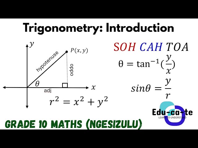 Introduction to Trigonometry - Grade 10 Mathematics (ngesiZulu)