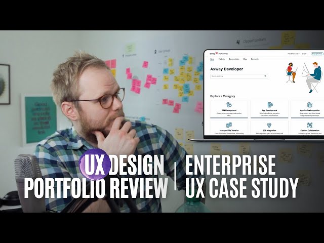 UX Portfolio Review 9: Enterprise UX Case Study